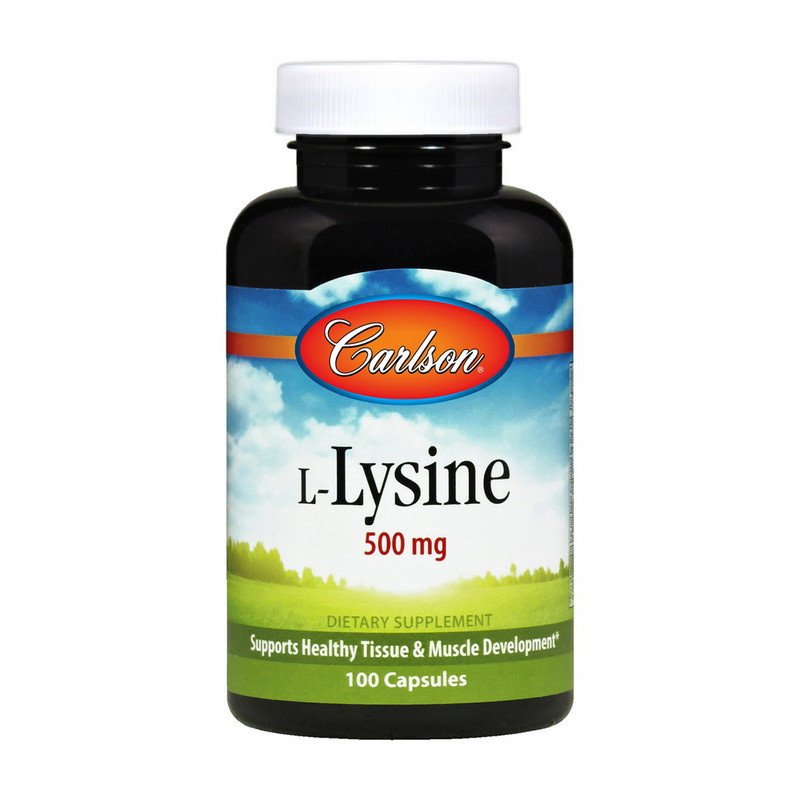 Carlson Labs Лизин Carlson Labs L-Lysine 500 mg (100 капс) карлсон лабс, , 100 