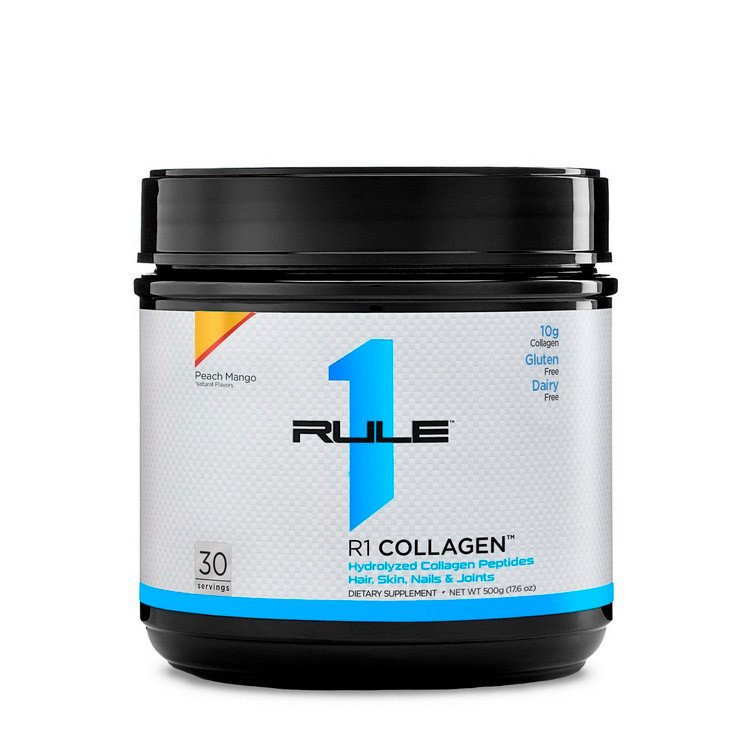 Коллаген R1 (Rule One) Collagen (360 г) р1 рул ван peach mango,  мл, Rule One Proteins. Коллаген. Поддержание здоровья Укрепление суставов и связок Здоровье кожи 