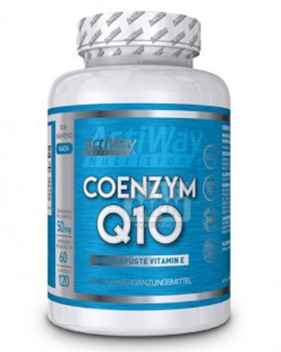 Coenzym Q10, 120 piezas, ActiWay Nutrition. Coenzym Q10. General Health Antioxidant properties CVD Prevention Exercise tolerance 