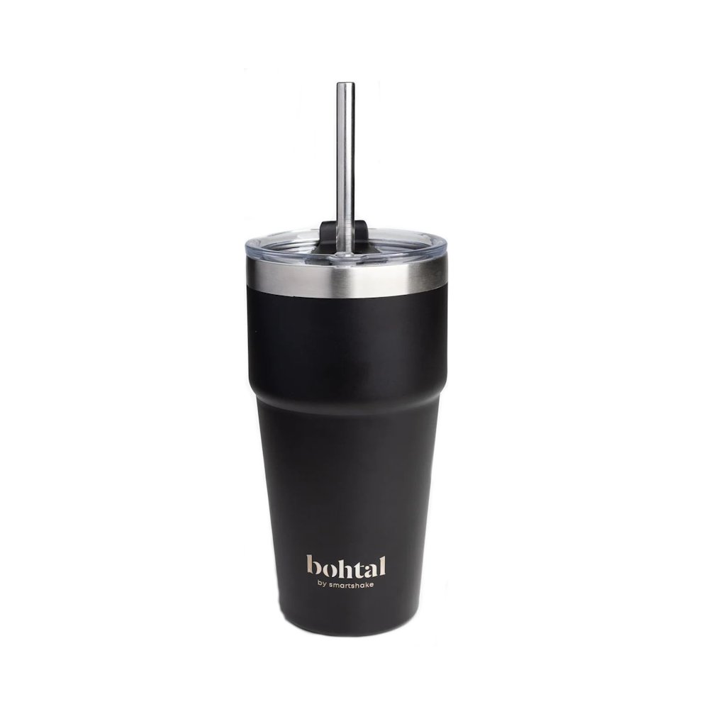 Бутылка Smart Shake Bohtal Insulated Travel Mug 600 мл, Black,  ml, SmartShake. Frascos. 