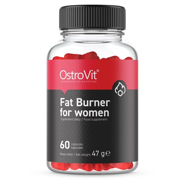 Жиросжигатель OstroVit Fat Burner For Woman, 60 капсул,  ml, OstroVit. Quemador de grasa. Weight Loss Fat burning 