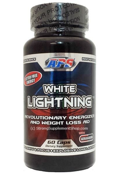 White Lightning, 60 pcs, APS. Fat Burner. Weight Loss Fat burning 