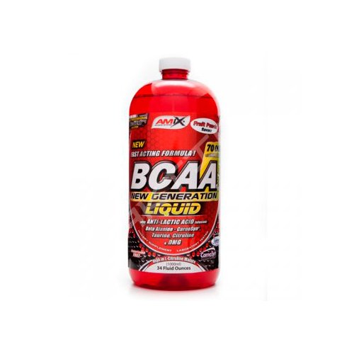 BCAA New Generation Liquid, 1000 мл, AMIX. BCAA. Снижение веса Восстановление Антикатаболические свойства Сухая мышечная масса 