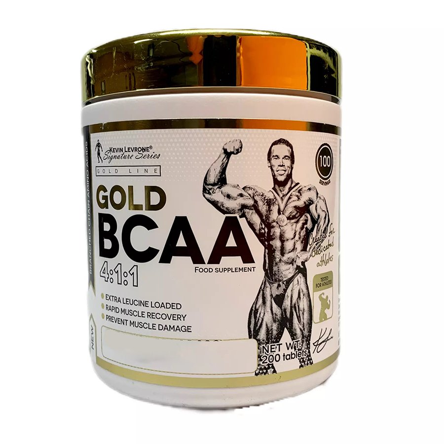 BCAA Kevin Levrone Gold BCAA 4:1:1, 200 таблеток,  ml, Kevin Levrone. BCAA. Weight Loss recovery Anti-catabolic properties Lean muscle mass 