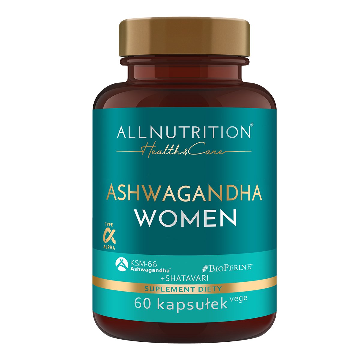 Натуральная добавка AllNutrition Health &amp; Care Ashwagandha Women, 60 капсул,  ml, AllNutrition. Natural Products. General Health 