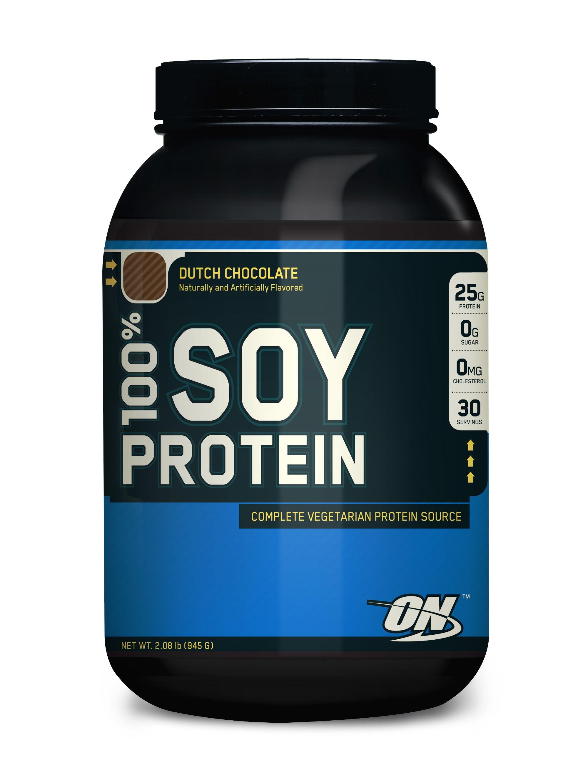 100% Soy Protein, 915 g, Optimum Nutrition. Proteína de soja. 