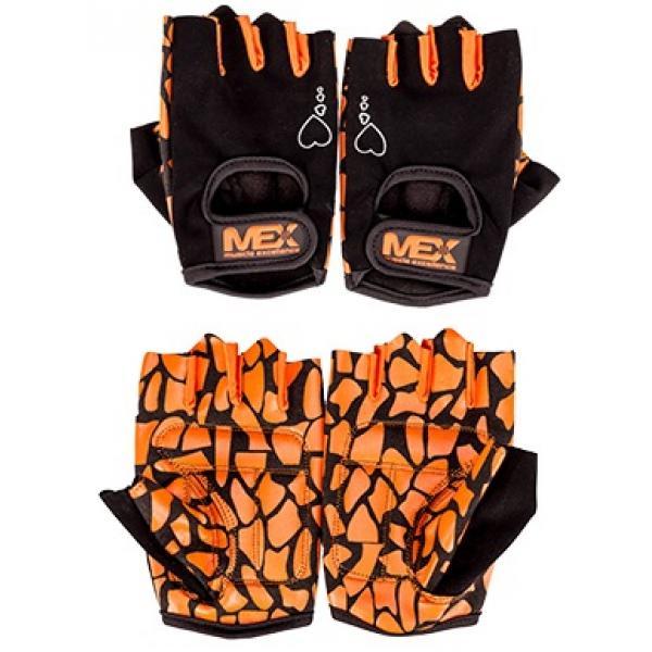 MEX Nutrition Перчатки для фитнеса MEX Nutrition FLEXI gloves (размер XS) мекс нутришн Orange, , 