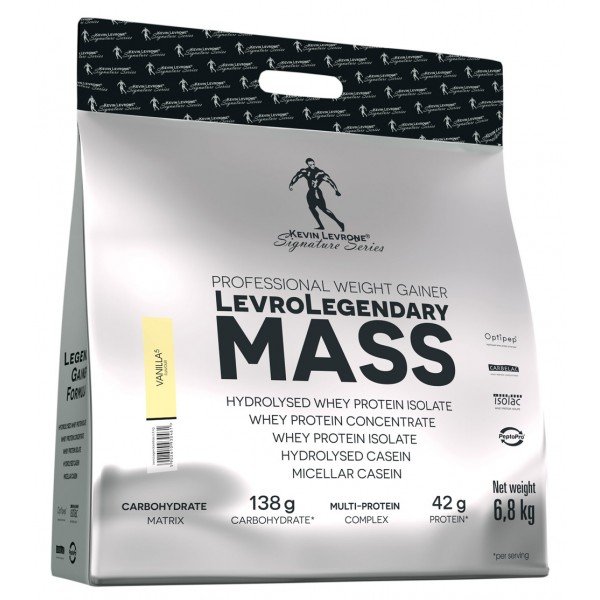 Гейнер Kevin Levrone Levro Legendary Mass, 6.8 кг Шоколад-орех ПОВРЕЖДЕННЫЙ,  ml, Lethal Supplements. Gainer. Mass Gain Energy & Endurance recovery 
