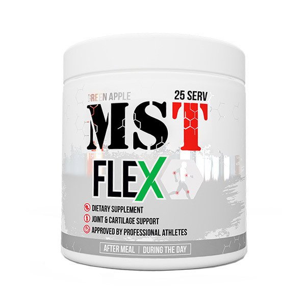MST Nutrition Хондропротектор МСТ MST FleX (250 g, green apple) мст, , 250 