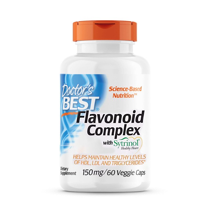 Doctor's BEST Натуральная добавка Doctor's Best Flavonoid Complex, 60 вегакапсул, , 