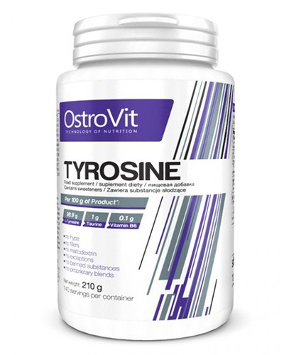 Tyrosine, 210 г, OstroVit. L-тирозин. 