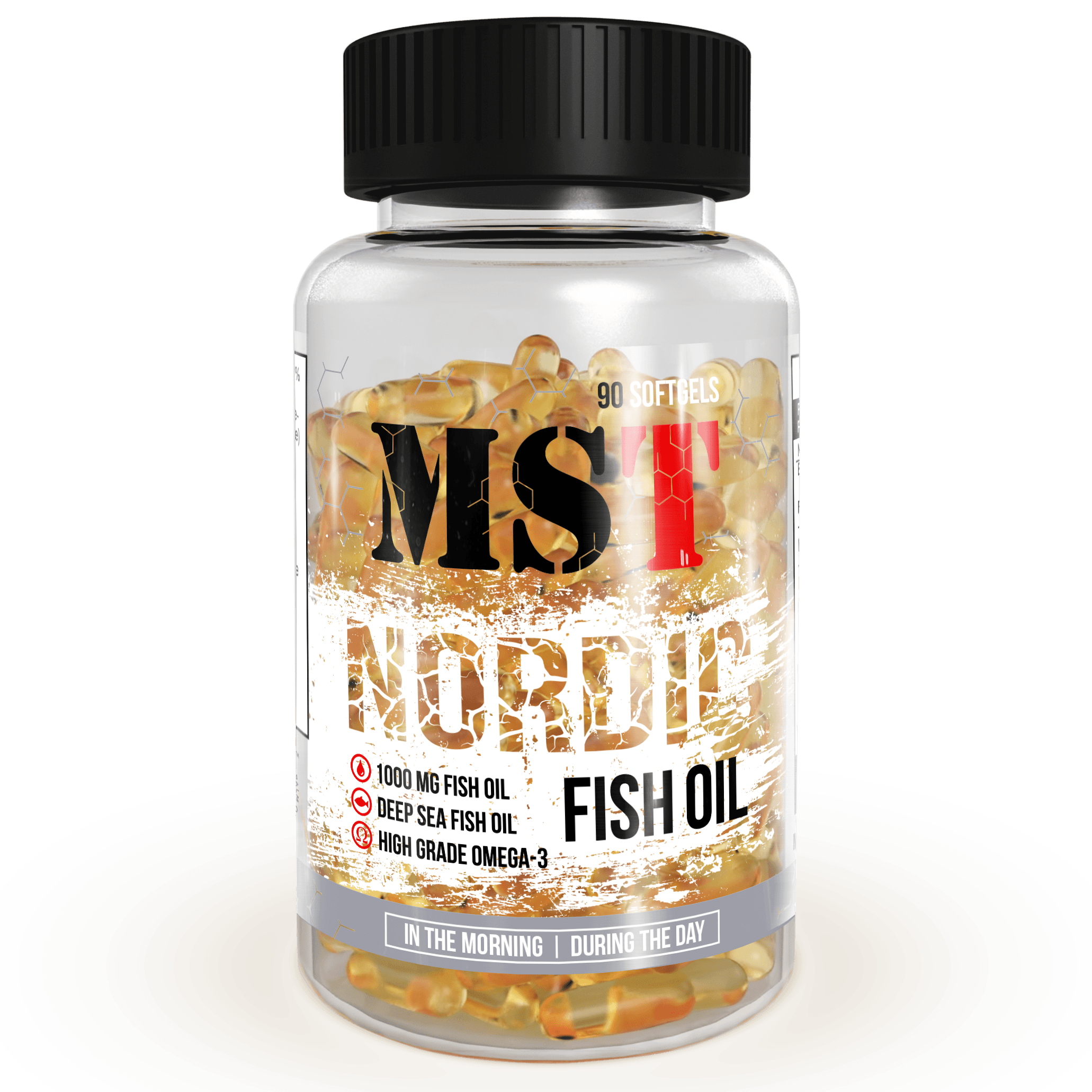 Nordic Fish Oil, 90 piezas, MST Nutrition. Omega 3 (Aceite de pescado). General Health Ligament and Joint strengthening Skin health CVD Prevention Anti-inflammatory properties 