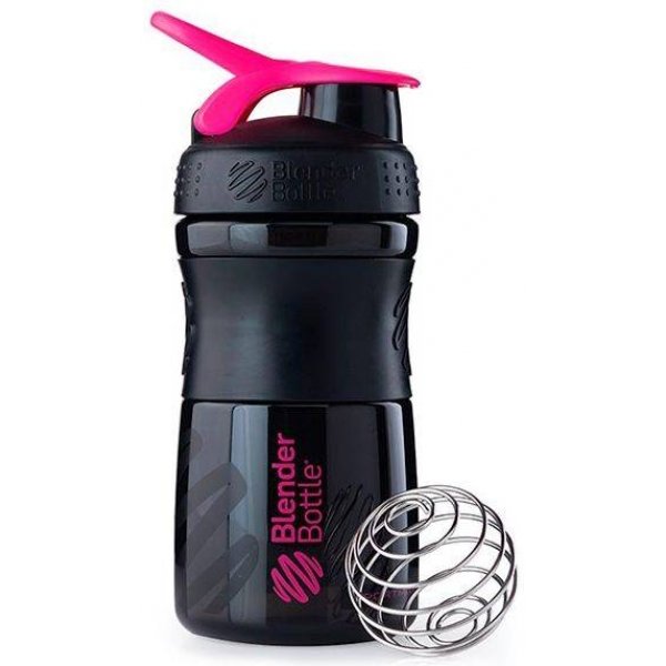 Шейкер BlenderBottle SportMixer 590 мл, Black Pink,  ml, BlenderBottle. Shaker. 