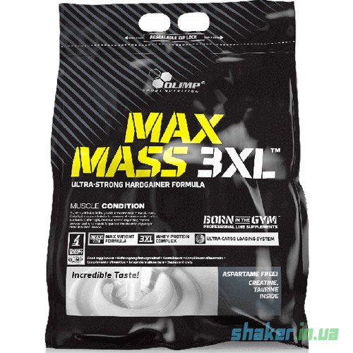 Гейнер для набора массы Olimp Max Mass 3XL (6 кг) олимп макс масс vanilla,  мл, Olimp Labs. Гейнер. Набор массы Энергия и выносливость Восстановление 