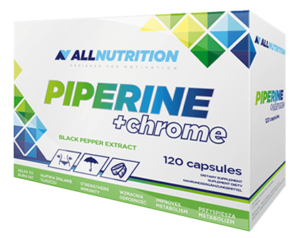 Piperine+Chrome, 120 pcs, AllNutrition. Special supplements. 