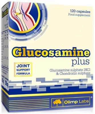 Glucosamine Plus, 120 шт, Olimp Labs. Глюкозамин Хондроитин. Поддержание здоровья Укрепление суставов и связок 