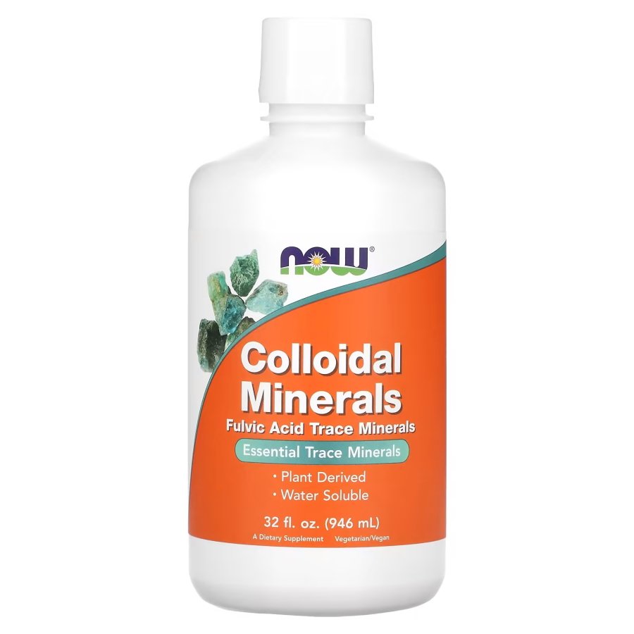 Натуральная добавка NOW Colloidal Minerals Liquid, 946 мл,  мл, Now. Hатуральные продукты. Поддержание здоровья 