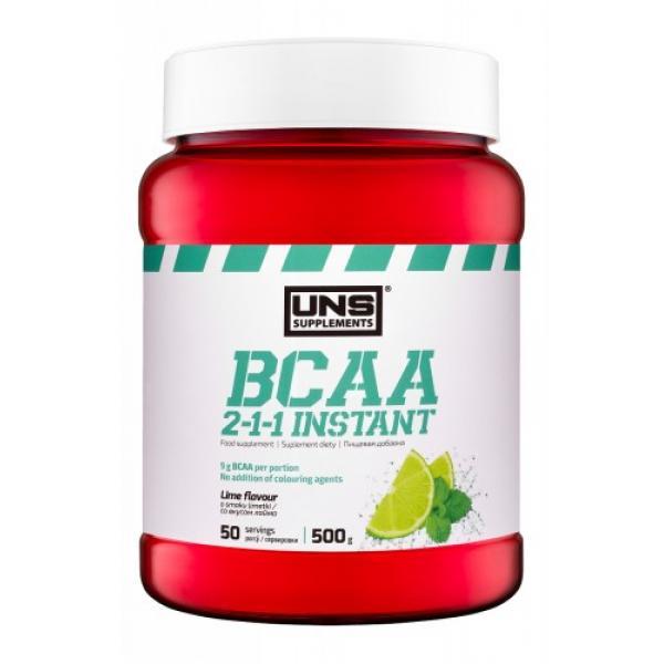 БЦАА UNS BCAA 2-1-1 Instant (500 г) юсн Apple,  мл, UNS. BCAA. Снижение веса Восстановление Антикатаболические свойства Сухая мышечная масса 
