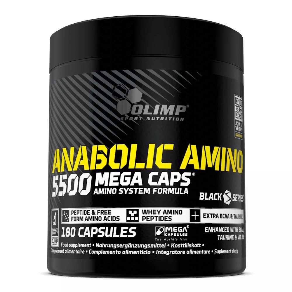 Olimp Labs Аминокислота Olimp Anabolic Amino 5500, 180 капсул, , 