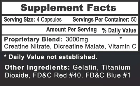 APS Nutrition  Creatine Nitrate 200 шт. / 50 servings,  ml, APS. Сreatine