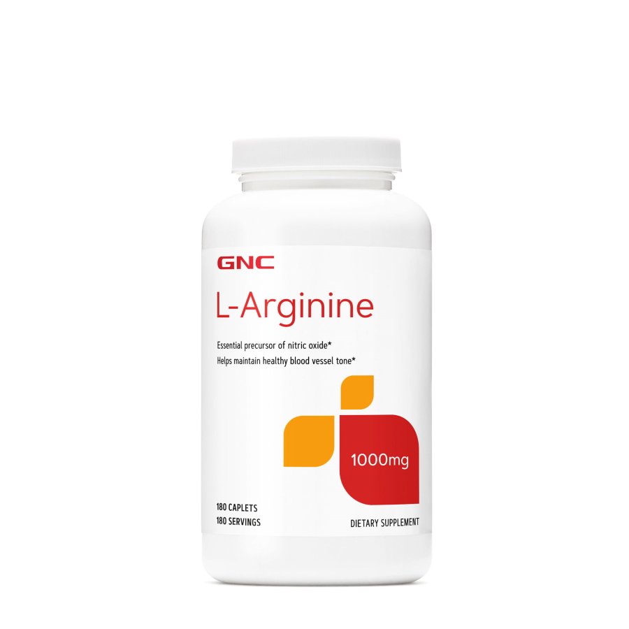 Аминокислота GNC L-Arginine 1000, 180 каплет,  ml, GNC. Amino Acids. 