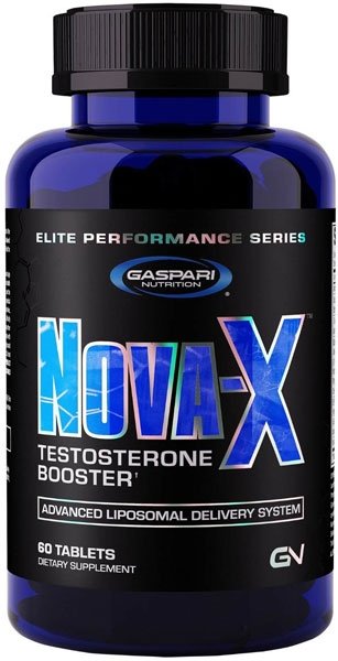Nova-X, 60 шт, Gaspari Nutrition. Бустер тестостерона. Поддержание здоровья Повышение либидо Aнаболические свойства Повышение тестостерона 