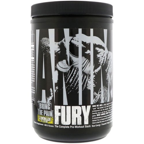 Universal Nutrition Animal Fury 480 г Лимонад,  ml, Universal Nutrition. Pre Entreno. Energy & Endurance 