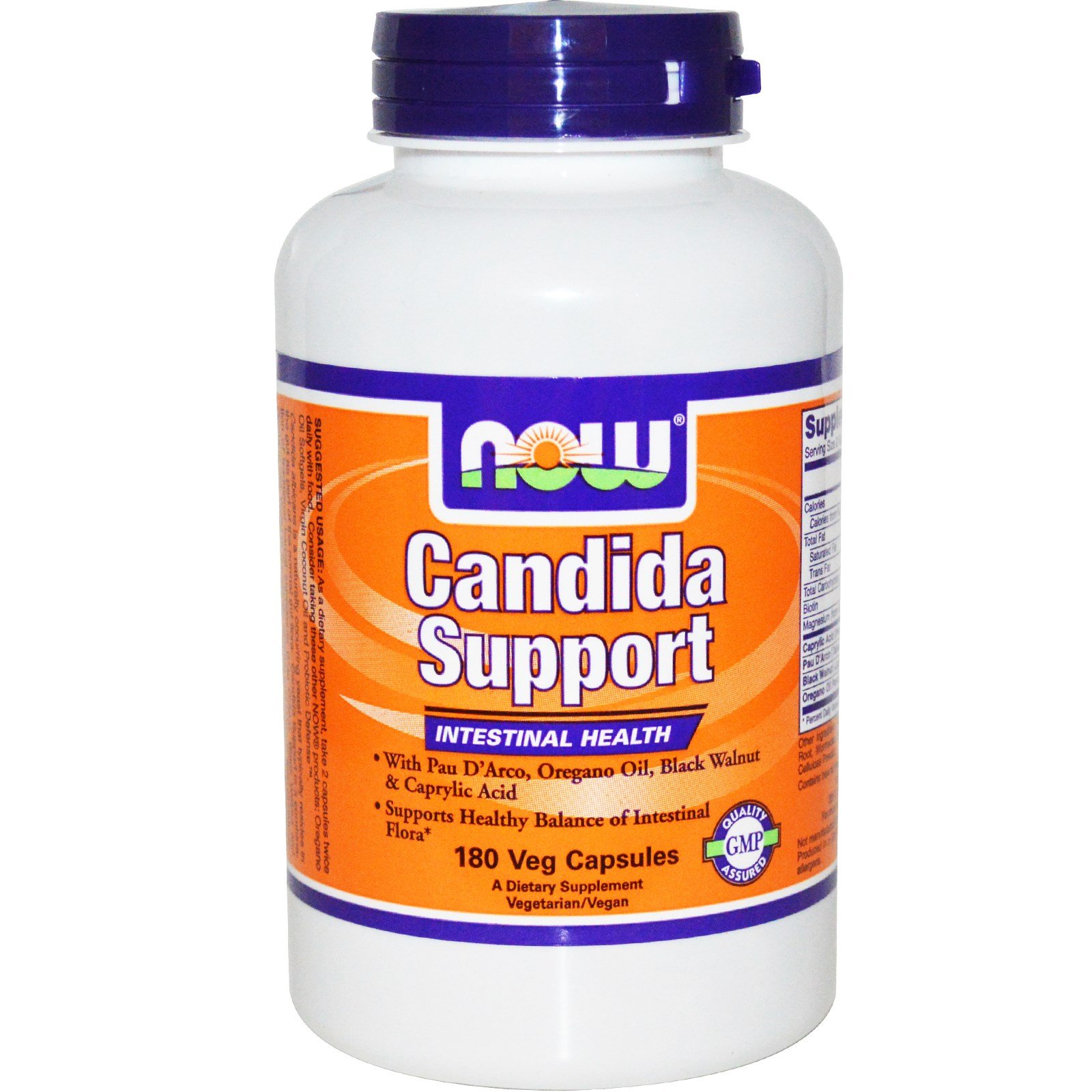 Candida Support, 180 pcs, Now. Special supplements. 