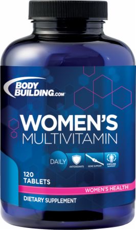 Women's Multivitamin, 120 pcs, Bodybuilding.com. Vitamin Mineral Complex. General Health Immunity enhancement 