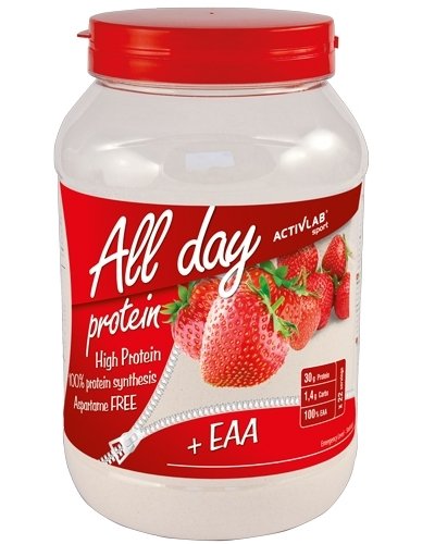 All Day Protein + EAA, 900 г, ActivLab. Сывороточный концентрат. Набор массы Восстановление Антикатаболические свойства 