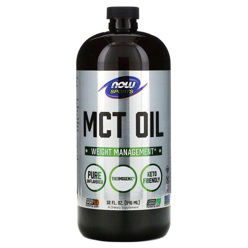 NOW Foods MCT Oil (Unflavored) 946 ml,  ml, Now. Omega 3 (Aceite de pescado). General Health Ligament and Joint strengthening Skin health CVD Prevention Anti-inflammatory properties 