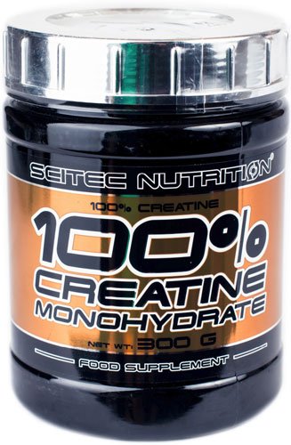 Scitec 100% Creatine Monohydrate 300 г Без вкуса,  мл, Scitec Nutrition. Креатин. Набор массы Энергия и выносливость Увеличение силы 