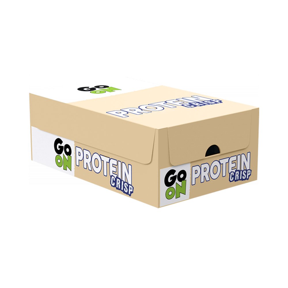 Батончик GoOn Protein Crisp Bar, 24*45 грамм Кокос-печиво,  мл, Go On Nutrition. Батончик. 