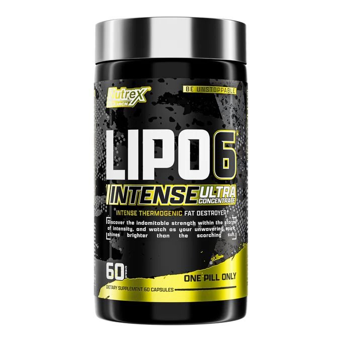 Nutrex Research Жиросжигатель Nutrex Research Lipo-6 Intense Ultra Concentrate, 60 капсул, , 