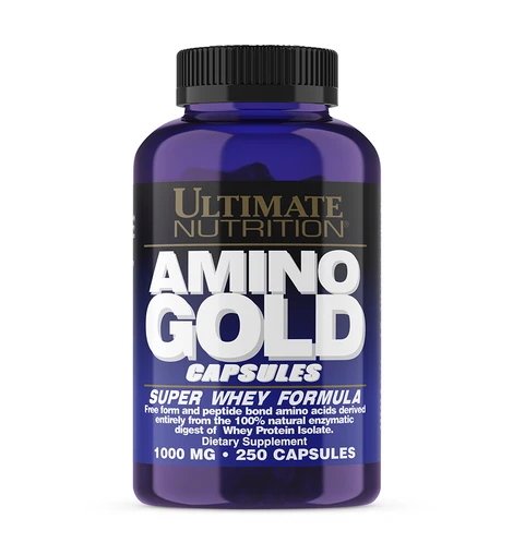 Аминокислота Ultimate Amino Gold Formula, 250 капсул,  ml, Ultimate Nutrition. Aminoácidos. 