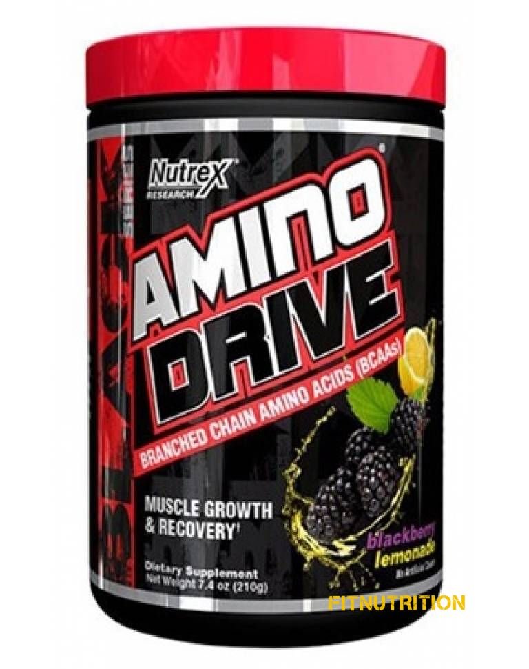 Amino Drive, 250 g, Nutrex Research. BCAA. Weight Loss recovery Anti-catabolic properties Lean muscle mass 