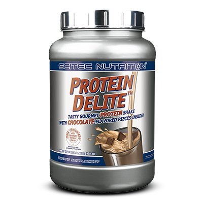 Протеин Scitec Protein Delite, 1 кг Альпийский молочный шоколад,  мл, Saputo. Протеин. Набор массы Восстановление Антикатаболические свойства 