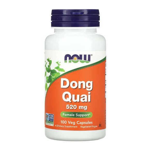 NOW Foods Dong Quai 520 mg 100 Veg Caps,  мл, Now. Спец препараты. 