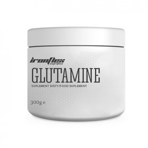 Аминокислота IronFlex Glutamine, 300 грамм Натуральный,  мл, IronFlex. Аминокислоты. 