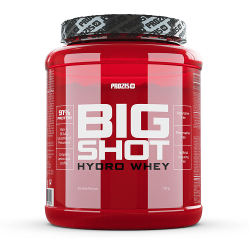 Big Shot - Hydro Whey, 750 g, Prozis. Proteína de suero de leche. recuperación Anti-catabolic properties Lean muscle mass 