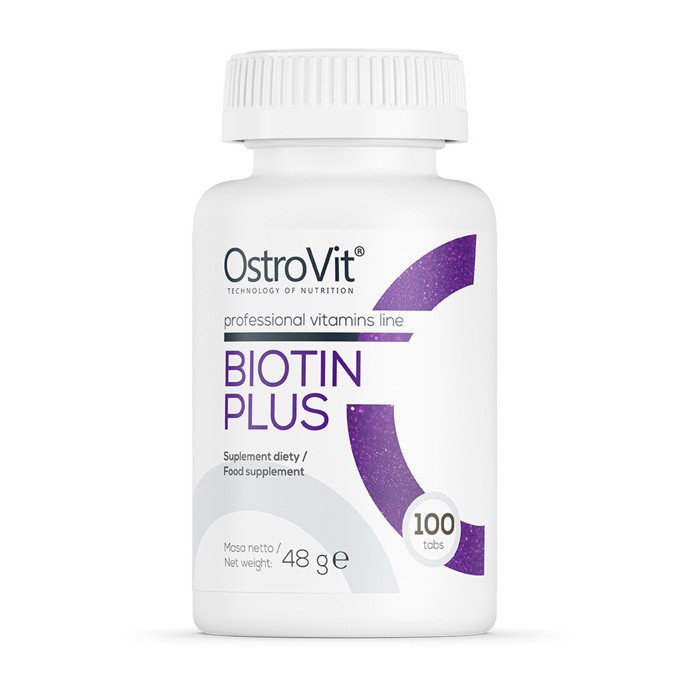 OstroVit Биотин OstroVit Biotin Plus 100 таблеток, , 