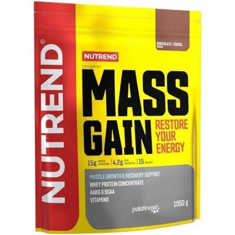 Гейнер Nutrend Mass Gain 1050 g,  ml, Nutrend. Gainer. Mass Gain Energy & Endurance recovery 