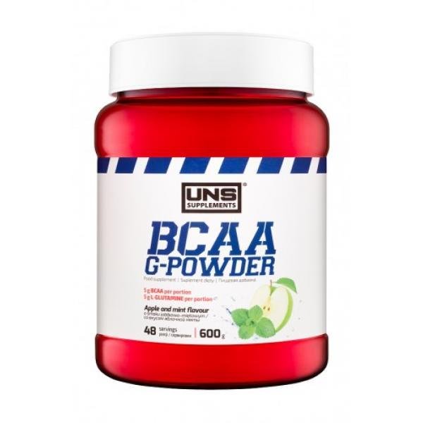 UNS БЦАА UNS BCAA G-Powder (600г) юсн с глютамином Pear, , 0.6 