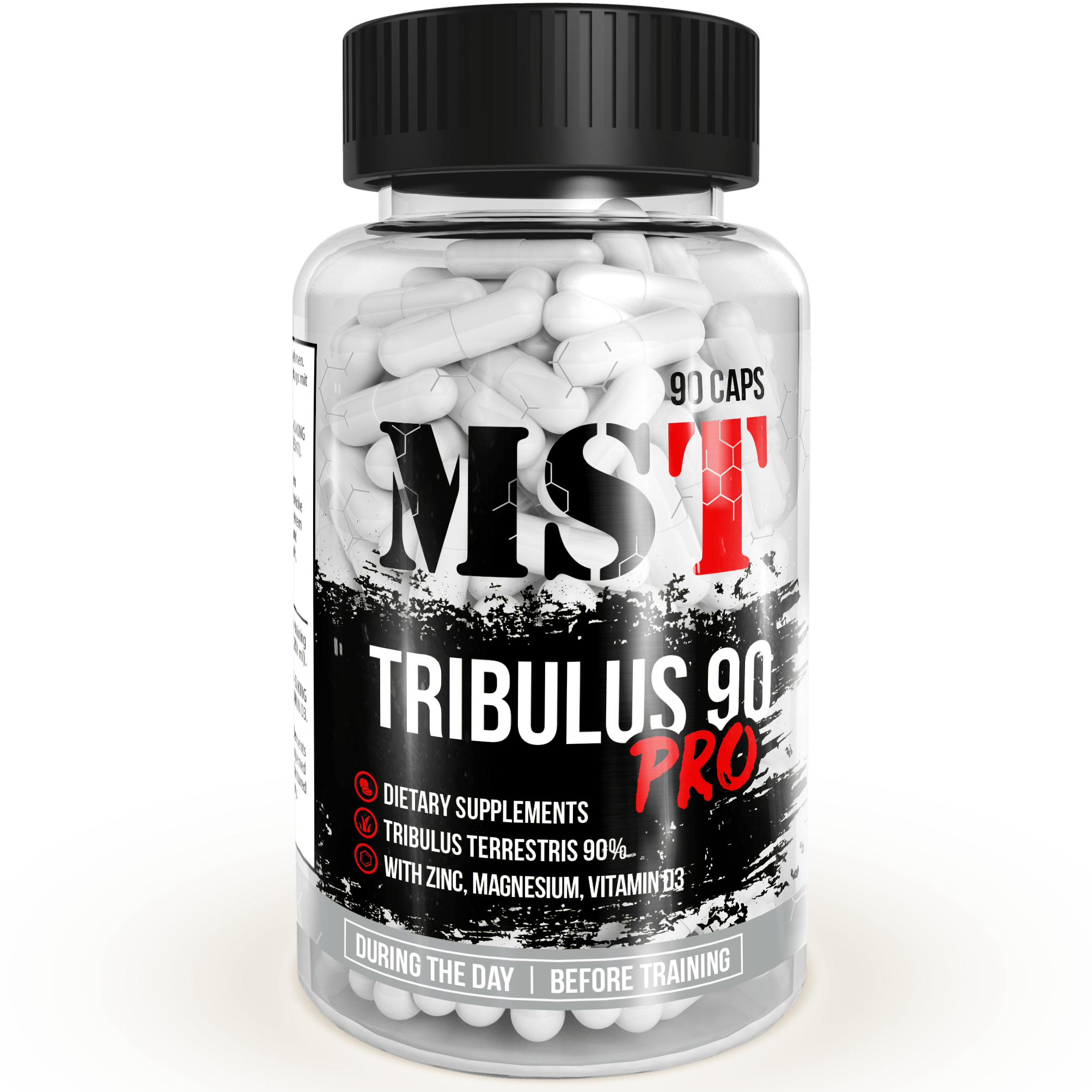 Tribulus 90 Pro, 90 шт, MST Nutrition. Трибулус. Поддержание здоровья Повышение либидо Повышение тестостерона Aнаболические свойства 