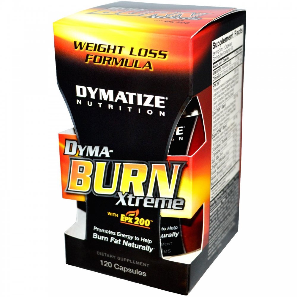 Dyma-Burn Xtreme, 120 pcs, Dymatize Nutrition. Lipotropic. Weight Loss Fat metabolism enhancement Fat burning 