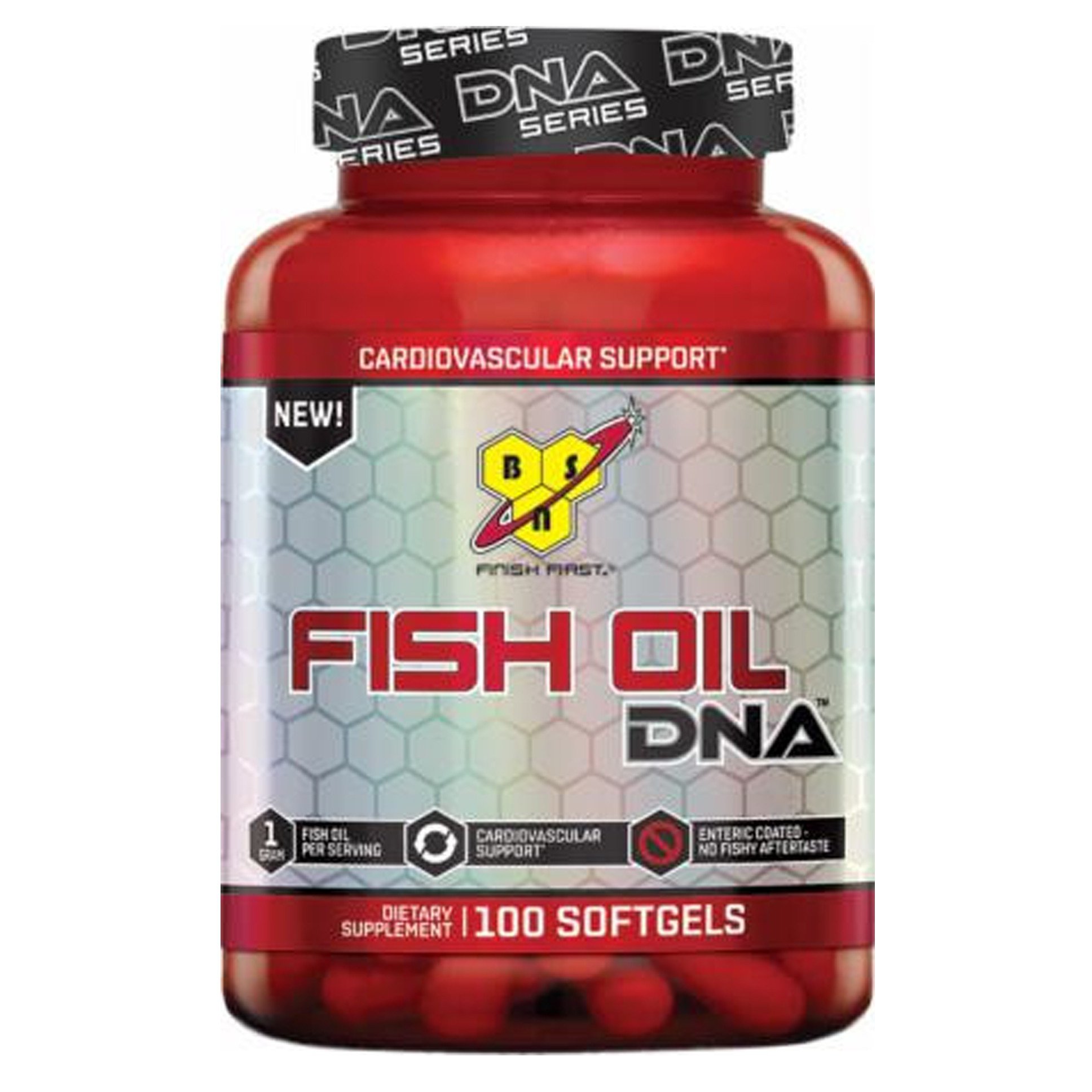 Fish Oil DNA, 100 pcs, BSN. Omega 3 (Fish Oil). General Health Ligament and Joint strengthening Skin health CVD Prevention Anti-inflammatory properties 