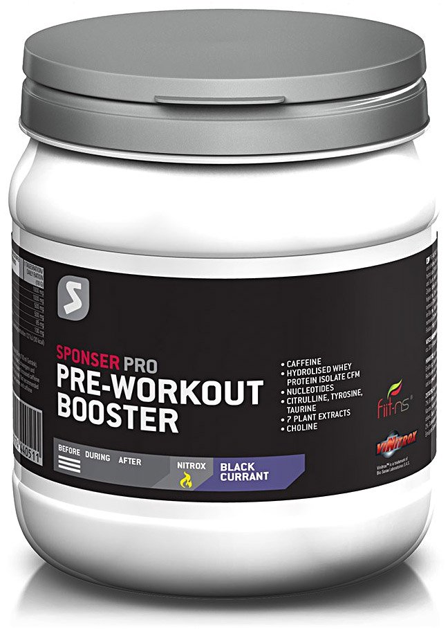Pre-Workout Booster, 450 g, Sponser. Pre Workout. Energy & Endurance 