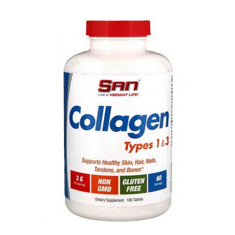 San Коллаген SAN Collagen Types 1&3 (180 табл) сан, , 180 