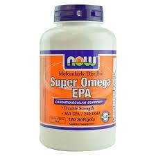 NOW Super Omega EPA 1,200 мг - 120 софт кап,  мл, Now. Спец препараты. 