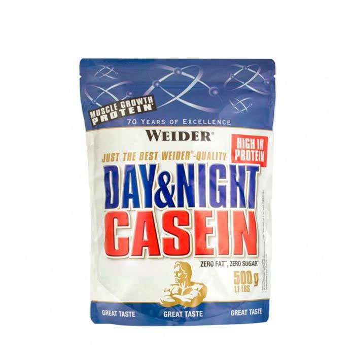 Протеин Weider Day and Night Casein, 500 грамм Шоколад,  мл, Weider. Казеин. Снижение веса 